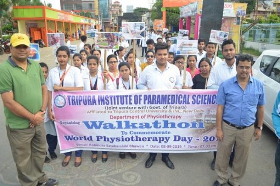 Tripura celebrates World Physiotherapy Day
